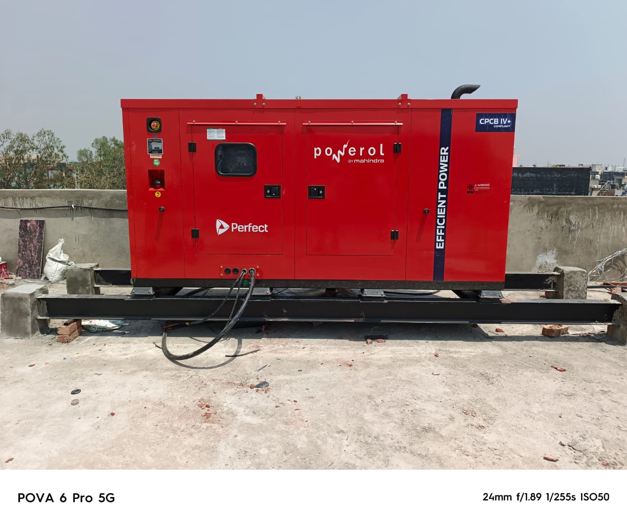125 kVA Gas Genset On Rental