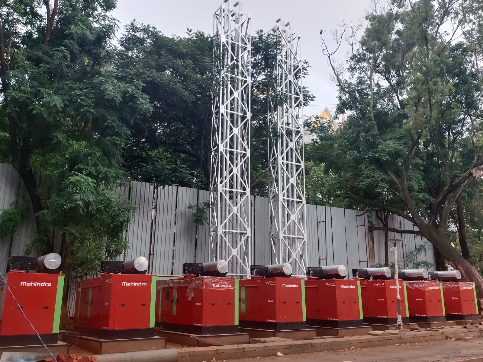 125 kVA Gas Genset on Rental